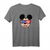 HapPanda Mickey Mouse Americana Sunglasses T-Shirt – Unisex Geschenk für Männer, Frauen, Jungen und Mädchen