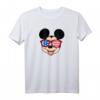 HapPanda Mickey Mouse Americana Sunglasses T-Shirt – Unisex Geschenk für Männer, Frauen, Jungen und Mädchen