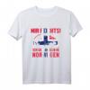 Angeln in Norwegen T-Shirt für Fischer & Angler – Lustiges Geschenk für Skandinavien-Urlaub und Naturfans