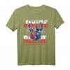 Wikinger Angeln Wandern Skifahren Norwegen Flagge T-Shirt – Perfektes Geschenk für Norwegen-Liebhaber, Abenteurer & Wikinger-Fans