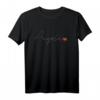 Angolanisches Flaggen- und Herz-T-Shirt – Stolz auf Angola für Fans, Urlaub & Nationalmannschaft