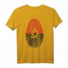 Fingerabdruck Angola Flagge Geschenk für stolze Angolaner - Kulturelles T-Shirt für Weihnachten & Geburtstag