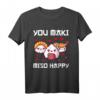 Sushi T-Shirt für Herren, Damen und Kinder mit Maki, Nigiri und Wasabi - Kawaii Japan Style, perfektes Geschenk für Sushi- und Japan-Fans