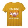 Sushi T-Shirt für Herren, Damen und Kinder mit Maki, Nigiri und Wasabi - Kawaii Japan Style, perfektes Geschenk für Sushi- und Japan-Fans