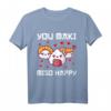 Sushi T-Shirt für Herren, Damen und Kinder mit Maki, Nigiri und Wasabi - Kawaii Japan Style, perfektes Geschenk für Sushi- und Japan-Fans