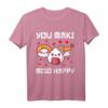 Sushi T-Shirt für Herren, Damen und Kinder mit Maki, Nigiri und Wasabi - Kawaii Japan Style, perfektes Geschenk für Sushi- und Japan-Fans