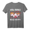 Sushi T-Shirt für Herren, Damen und Kinder mit Maki, Nigiri und Wasabi - Kawaii Japan Style, perfektes Geschenk für Sushi- und Japan-Fans