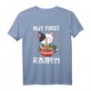 Kawaii Neko Ramen Lover Japanese Noodle Anime Halbarm T-Shirt für Katzen- und Anime-Fans – Perfekt für Männer, Frauen & Kinder