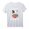 Kawaii Neko Ramen Lover Japanese Noodle Anime Halbarm T-Shirt für Katzen- und Anime-Fans – Perfekt für Männer, Frauen & Kinder
