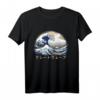 The Great Wave Kanagawa - Japanische Kunst T-Shirt mit Großer Welle für Männer, Frauen & Kinder – Perfektes Geschenk für Manga, Anime & Kawaii Fans
