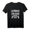 Lauterbach hat recht 2 Dosen reich nicht! Humorvolles Bier T-Shirt für Politik- und Bierliebhaber