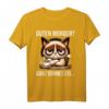 Guten Morgen ganz dünnes Eis lustiges Sprüche T-Shirt – Perfekt für Langschläfer, Morgenmuffel & humorvolle Geschenke zu Geburtstag & Weihnachten