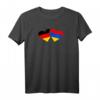 Deutschland Armenien T-Shirt – Liebe, Flagge & Geschenk für Deutsche mit armenischen Wurzeln oder Armenier in Deutschland