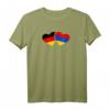 Deutschland Armenien T-Shirt – Liebe, Flagge & Geschenk für Deutsche mit armenischen Wurzeln oder Armenier in Deutschland