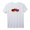 Deutschland Armenien T-Shirt – Liebe, Flagge & Geschenk für Deutsche mit armenischen Wurzeln oder Armenier in Deutschland