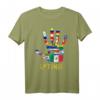 Sommerliches Latino Hand T-Shirt mit Tanz und Musik Motiven – Perfekt für Salsa, Bachata, Reggaeton & mehr im Sommer