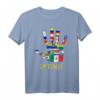 Sommerliches Latino Hand T-Shirt mit Tanz und Musik Motiven – Perfekt für Salsa, Bachata, Reggaeton & mehr im Sommer