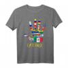 Sommerliches Latino Hand T-Shirt mit Tanz und Musik Motiven – Perfekt für Salsa, Bachata, Reggaeton & mehr im Sommer
