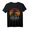 Palm Beach Aruba Frühlingsferien T-Shirt mit Palmen - Perfekt für Spring Break, Florida & Bahamas Reisen