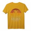 Palm Beach Aruba Frühlingsferien T-Shirt mit Palmen - Perfekt für Spring Break, Florida & Bahamas Reisen