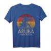 Palm Beach Aruba Frühlingsferien T-Shirt mit Palmen - Perfekt für Spring Break, Florida & Bahamas Reisen