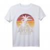 Palm Beach Aruba Frühlingsferien T-Shirt mit Palmen - Perfekt für Spring Break, Florida & Bahamas Reisen