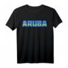 Aruba Island T-Shirt | Urlaub Travel mit Aruban Flag – Klassisch geschnitten, doppelt genähter Saum