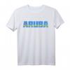 Aruba Island T-Shirt | Urlaub Travel mit Aruban Flag – Klassisch geschnitten, doppelt genähter Saum