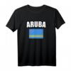 Aruba Flaggen Motiv T-Shirt – Stolz das Heimatland am Nationalfeiertag oder Sportturnier zeigen
