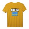 Aruba Flaggen Motiv T-Shirt – Stolz das Heimatland am Nationalfeiertag oder Sportturnier zeigen