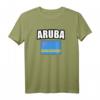 Aruba Flaggen Motiv T-Shirt – Stolz das Heimatland am Nationalfeiertag oder Sportturnier zeigen