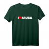 I Love (Herz) Aruba T-Shirt - Lustiges Geschenk für Aruba-Liebhaber & Urlauber