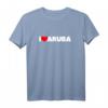 I Love (Herz) Aruba T-Shirt - Lustiges Geschenk für Aruba-Liebhaber & Urlauber