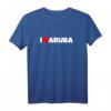 I Love (Herz) Aruba T-Shirt - Lustiges Geschenk für Aruba-Liebhaber & Urlauber