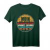 Moin Cooler Spruch T-Shirt mit Hafen, Anker & Meer - Perfekt für Norddeutschland Fans, Hamburg & die Hansestädte