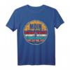 Moin Cooler Spruch T-Shirt mit Hafen, Anker & Meer - Perfekt für Norddeutschland Fans, Hamburg & die Hansestädte