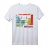 Star Wars Periodensystem der Elemente Grafik T-Shirt - Officially Licensed Science & Popkultur Design