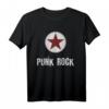 Punk Rock Stern T-Shirt – Trendiges Punk Genre Shirt für Fans, Partys & Konzerte, Geschenk für Punk Rock Liebhaber