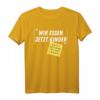 Wir essen jetzt Kinder Satzzeichen retten Leben - Lustiges Witziges Ironie T-Shirt für Freunde zum Geburtstag & Weihnachten