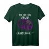 Neufundländer Es ist ein Virus Unheilbar T-Shirt – Lustiges Hundeshirt für Hundeliebhaber & Fans