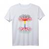 Deutschland - Aserbaidschan T-Shirt mit Fahnenbaum Grafik – Stolzes Geschenk für Doppelstaater & Menschen mit multiethnischer Herkunft