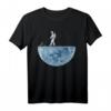 Astronaut mäht den Mond Rasen T-Shirt – Lustiges Weltraum-Design für Astronauten, Weltraumfans, Kinder und Erwachsene