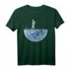 Astronaut mäht den Mond Rasen T-Shirt – Lustiges Weltraum-Design für Astronauten, Weltraumfans, Kinder und Erwachsene