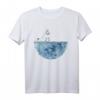 Astronaut mäht den Mond Rasen T-Shirt – Lustiges Weltraum-Design für Astronauten, Weltraumfans, Kinder und Erwachsene