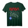 NASA Space Shuttle Schematic Layout Graphic T-Shirt - Offiziell lizenzierte NASA Bekleidung für Raumfahrtfans