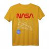 NASA Space Shuttle Schematic Layout Graphic T-Shirt - Offiziell lizenzierte NASA Bekleidung für Raumfahrtfans