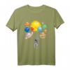 Astronaut Planet Sonnensystem Universum Weltraum T-Shirt – Lustiges Weltraum Design für Damen, Herren & Kinder, Perfekt für Space-Fans