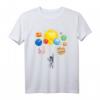 Astronaut Planet Sonnensystem Universum Weltraum T-Shirt – Lustiges Weltraum Design für Damen, Herren & Kinder, Perfekt für Space-Fans