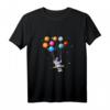 Astronaut Planet Schaukel T-Shirt mit Sonnensystem, Pluto & Sonne - Lustiges STEM-Weltraumshirt für Astronomie-Fans, Lehrer & Schüler
