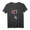 Astronaut Planet Schaukel T-Shirt mit Sonnensystem, Pluto & Sonne - Lustiges STEM-Weltraumshirt für Astronomie-Fans, Lehrer & Schüler